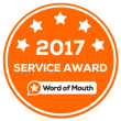 Word of Mouth Service Award 2017